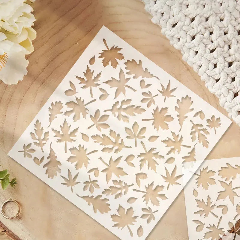 Pochoir scrapbooking