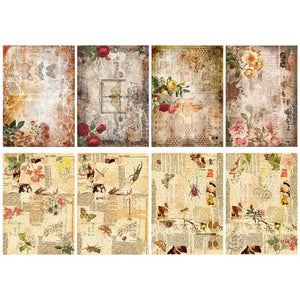 Papier de Riz Scrapbooking Nature