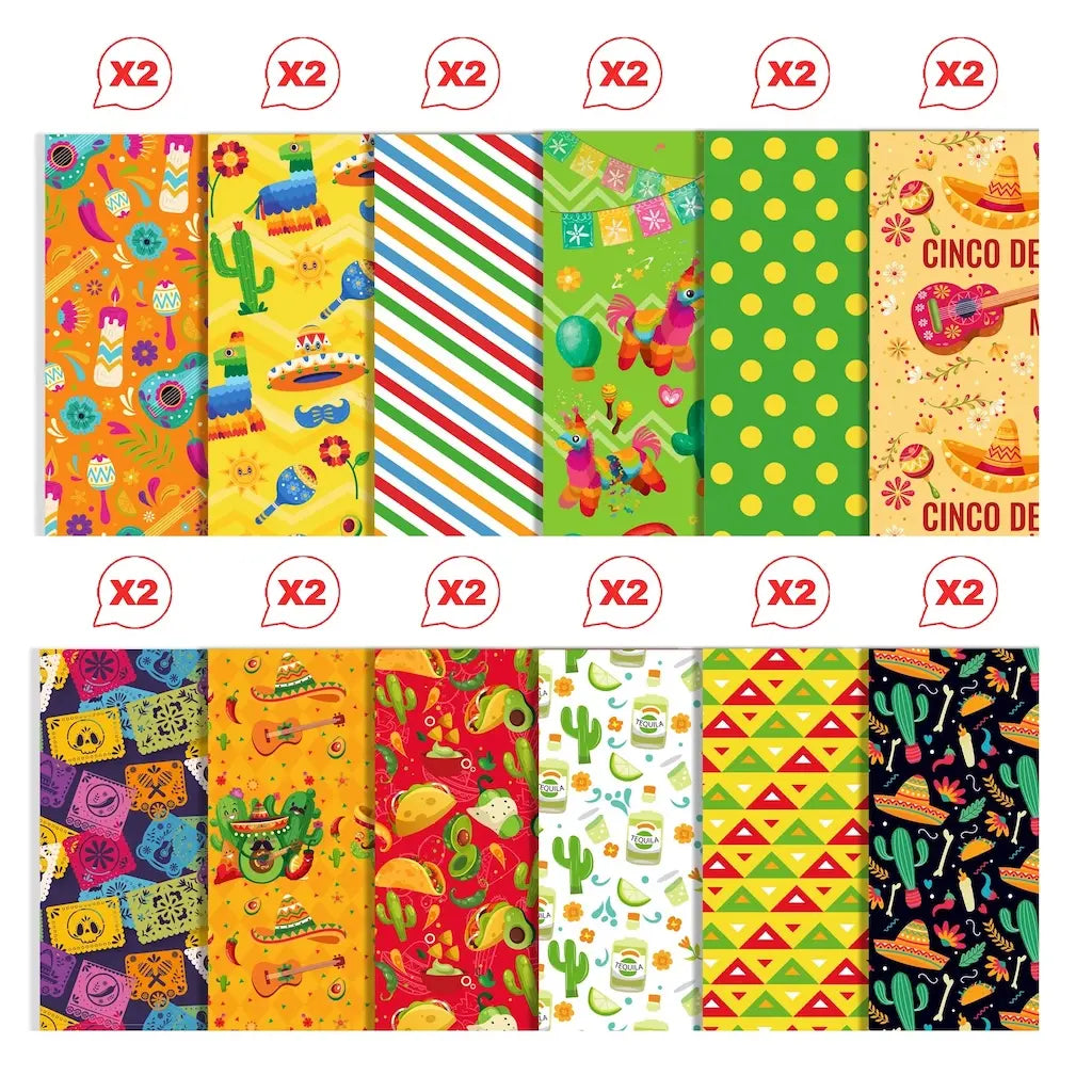 Feuille Scrapbooking Mexique