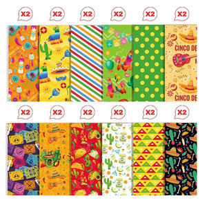 Feuille Scrapbooking Mexique