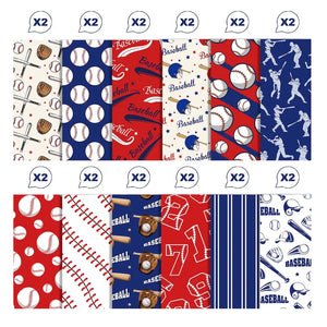 Feuille Scrapbooking Baseball
