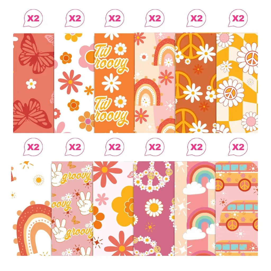 Feuille Scrapbooking Hyppie