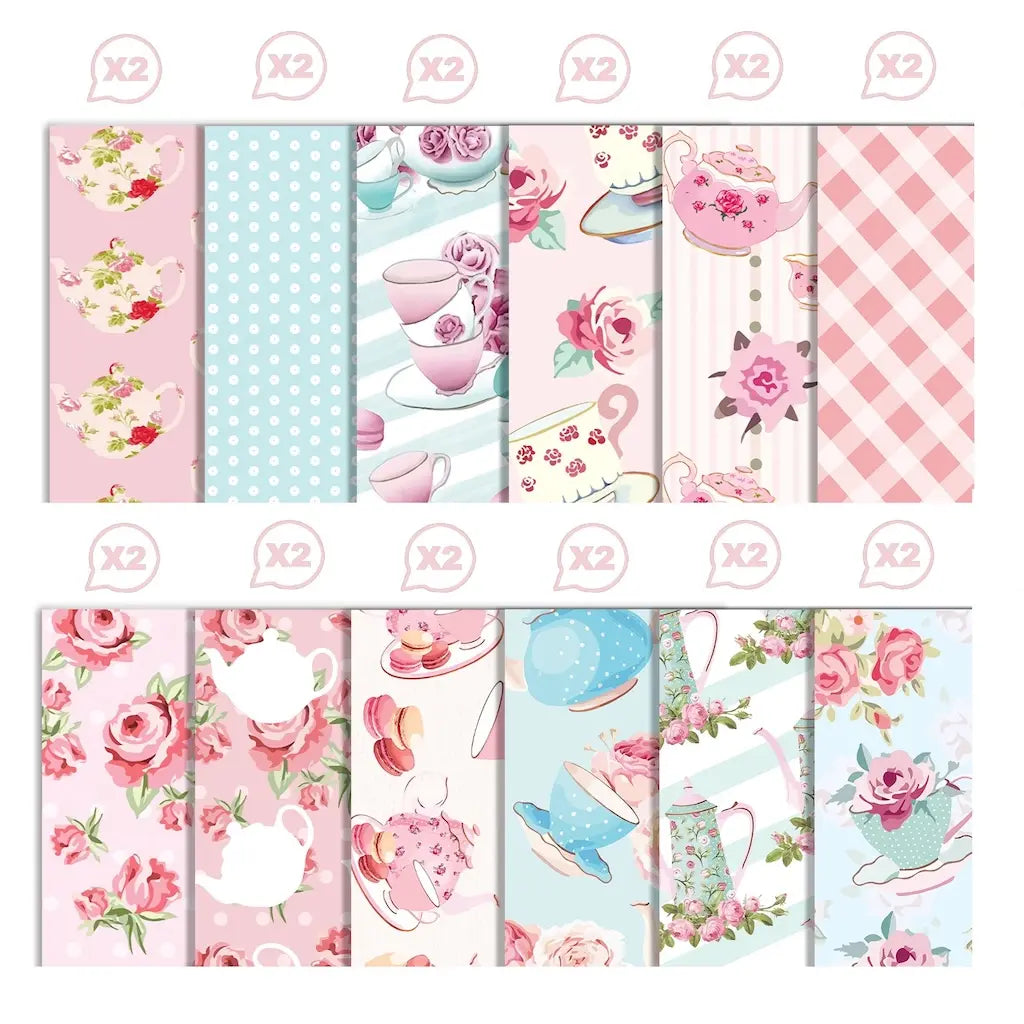 Feuille Scrapbooking Thé