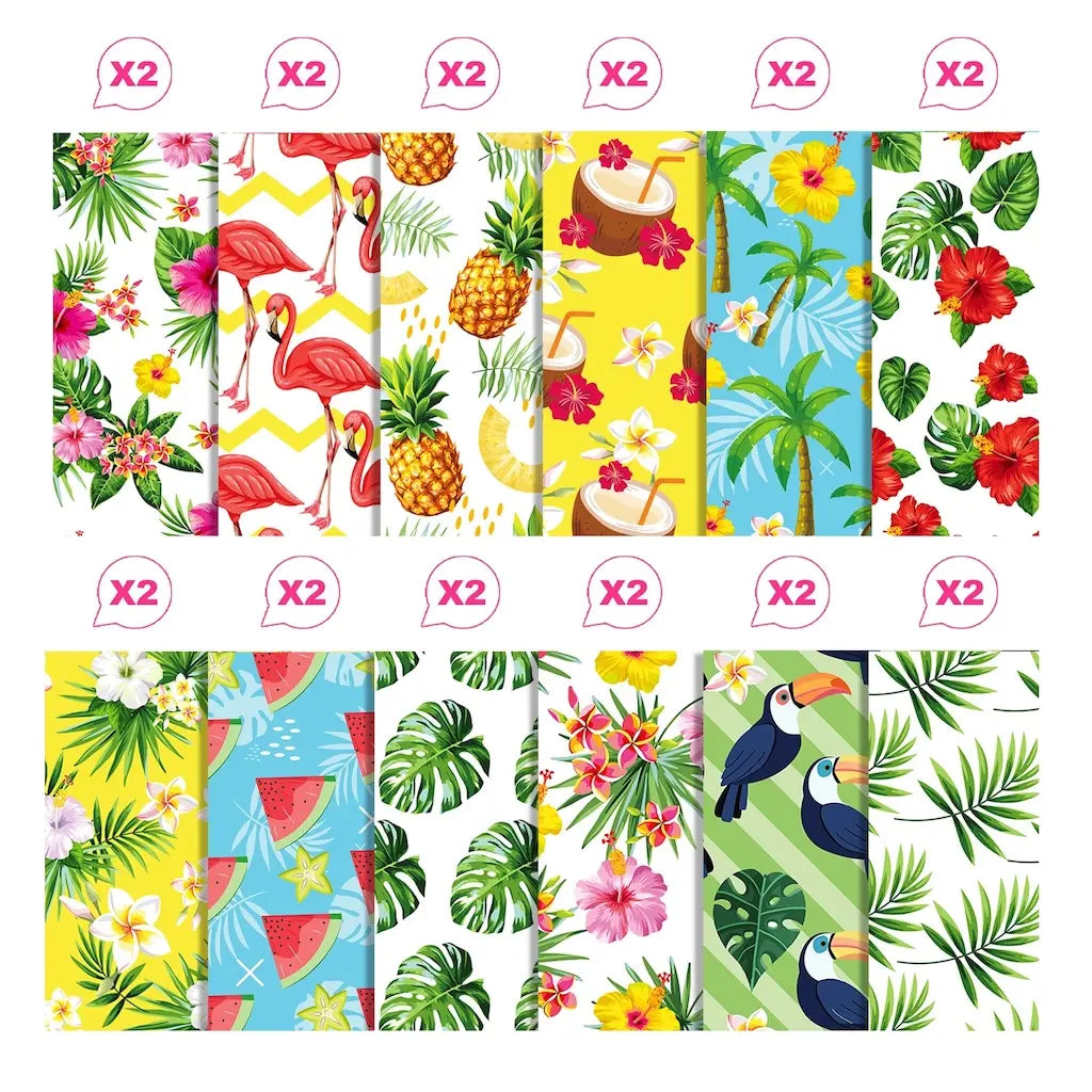 Feuille Scrapbooking Tropical