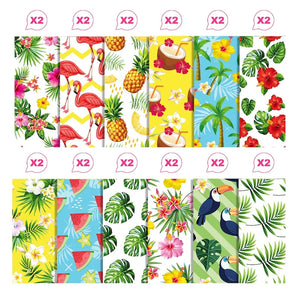 Feuille Scrapbooking Tropical