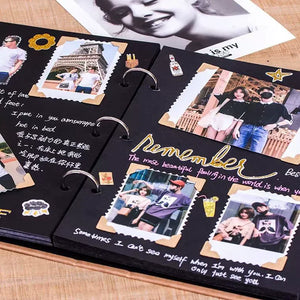 Album Photo Scrapbooking Noir