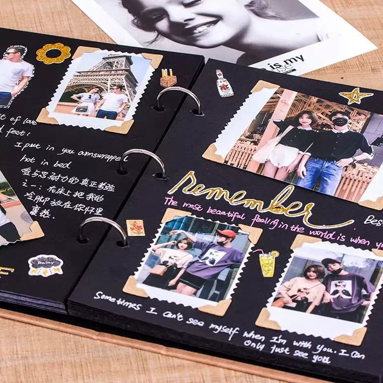 Album Photo Scrapbooking Noir