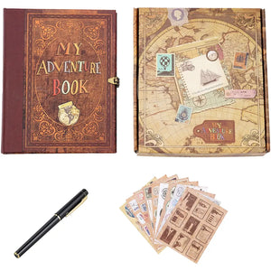 Album Photo Scrapbooking Vintage Aventure