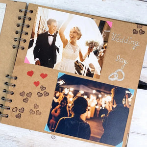 Album Photo en Scrapbooking en Kraft à Spirales