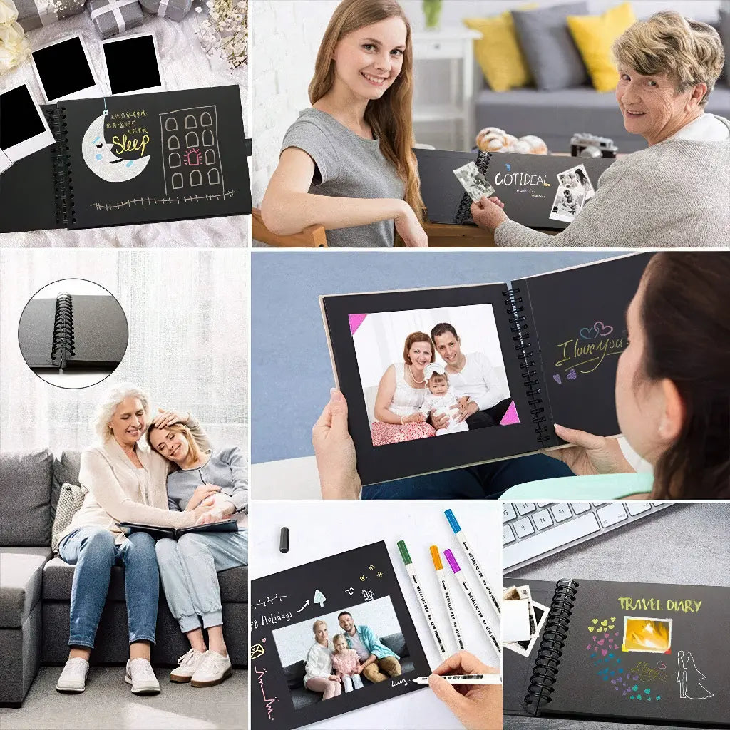 Album Scrapbooking pour partager des moments et des souvenirs en famille