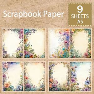 Feuille Motif Scrapbooking