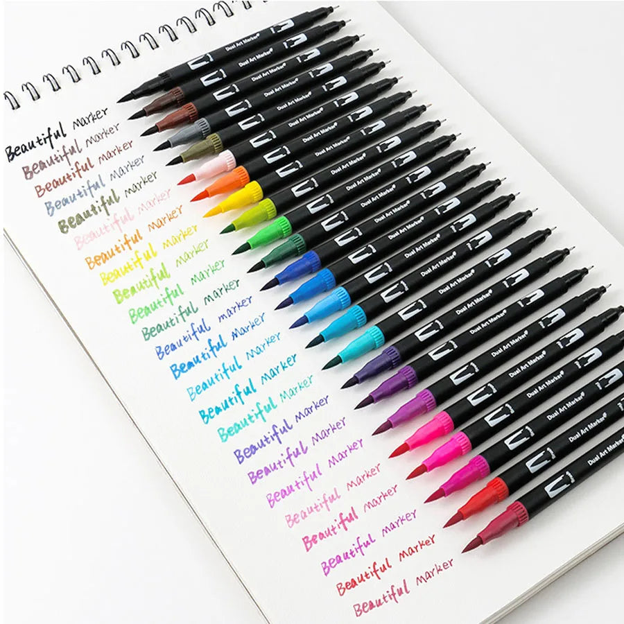 Feutre Aquarelle Double Pointe