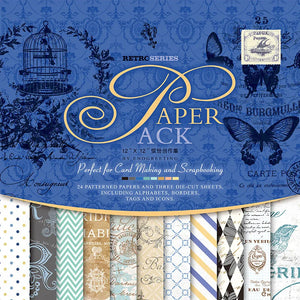 Papier Scrapbook Recto Verso