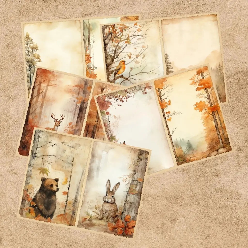 Page Scrapbook Automne