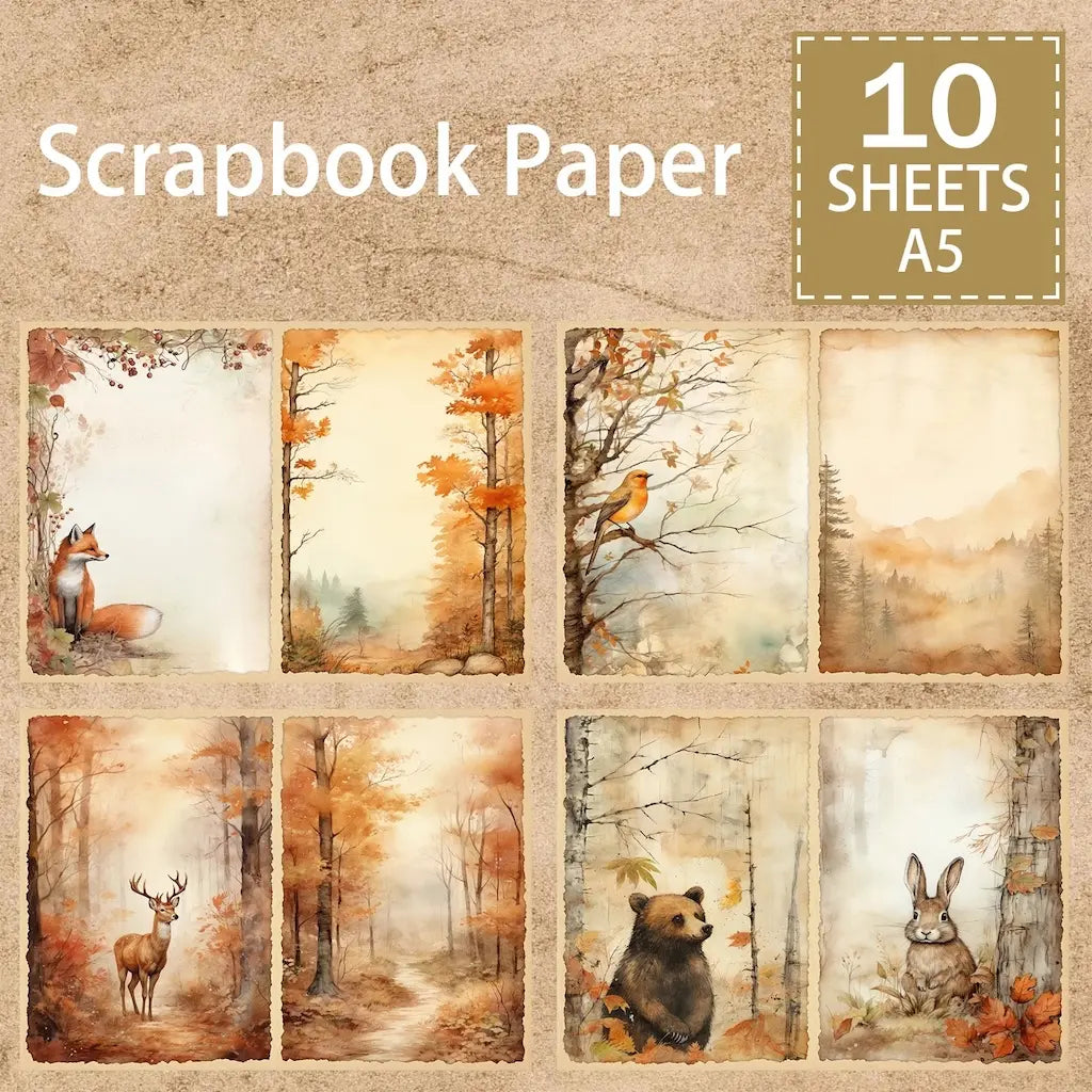 Page Scrapbooking Automne