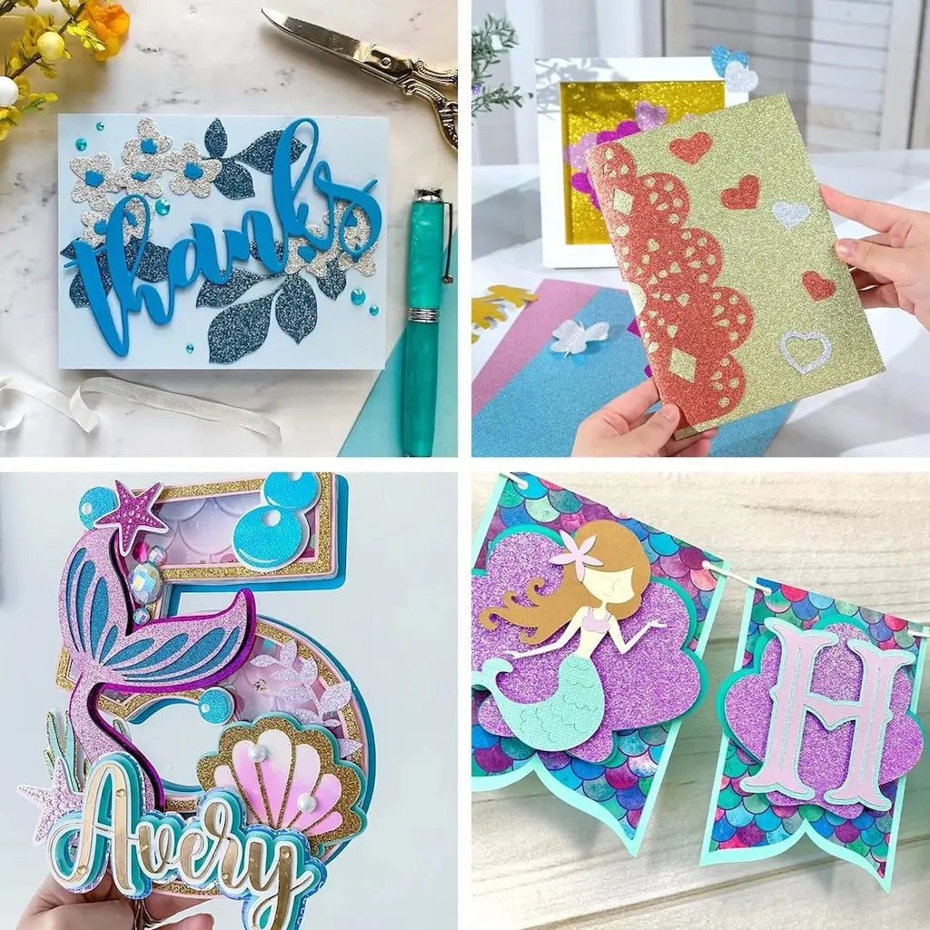 Papier Autocollant de Scrapbooking