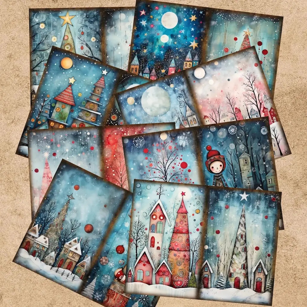 Papier Créatif d'Esprit Hiver