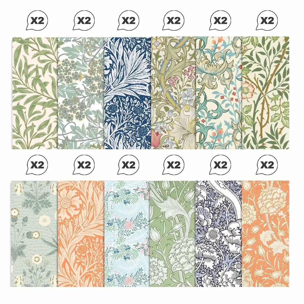 Papier Scrapbook 30x30 Vintage