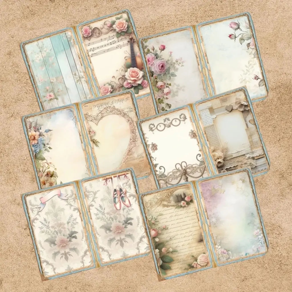 Papier Scrapbook Danse