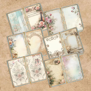 Papier Scrapbook Danse