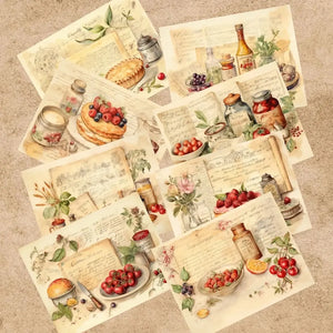 Papier Scrapbook Dessert