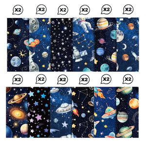 Papier Scrapbook Espace