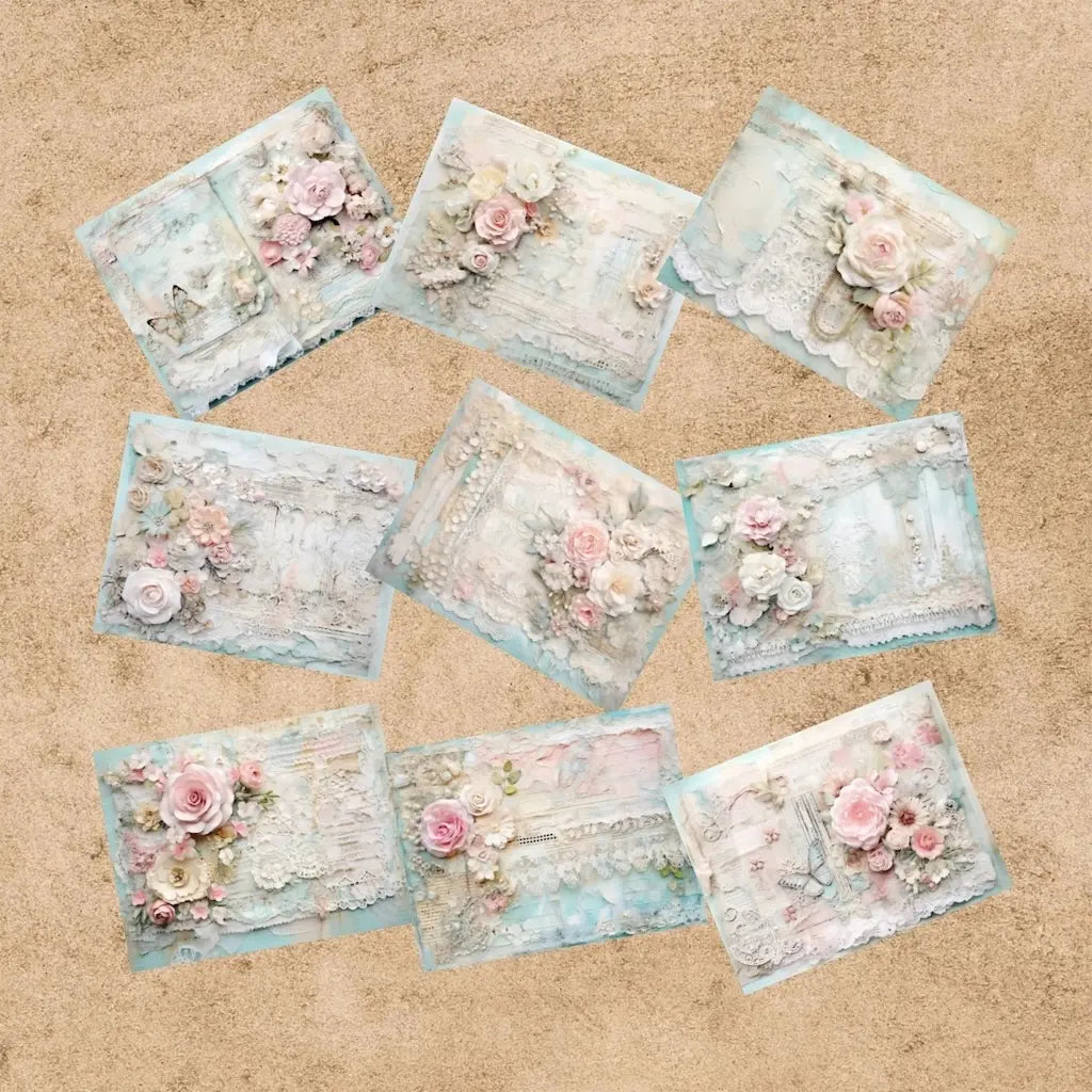 Papier Scrapbook Mariage