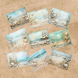 Papier Scrapbook Marin