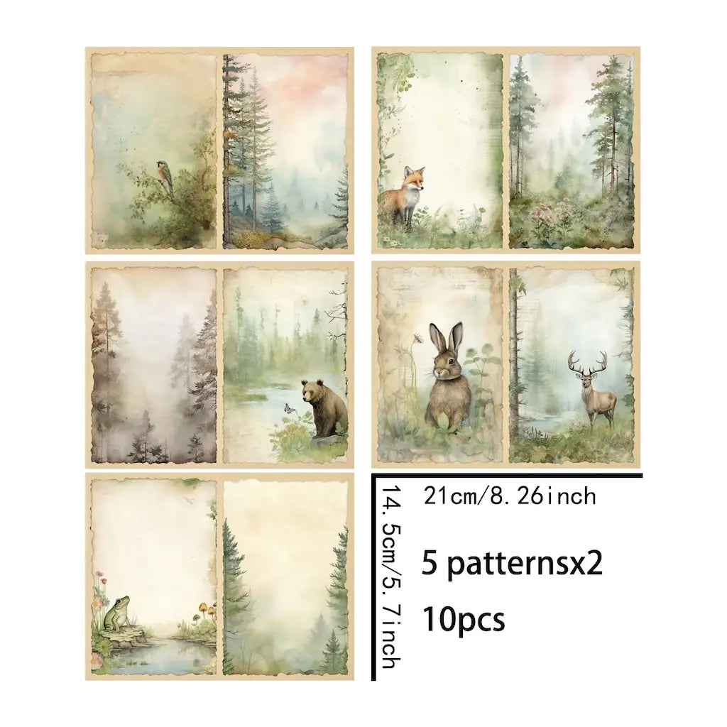 Papier Scrapbook Nature