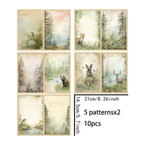 Papier Scrapbook Nature