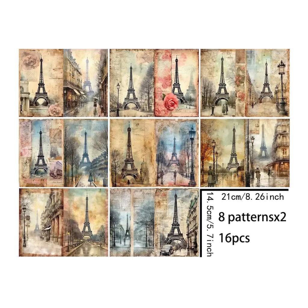 Papier Scrapbook Paris