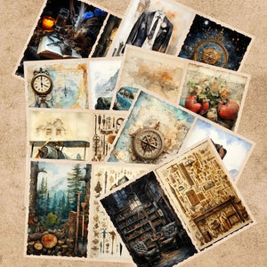 Papier Scrapbook Voiture