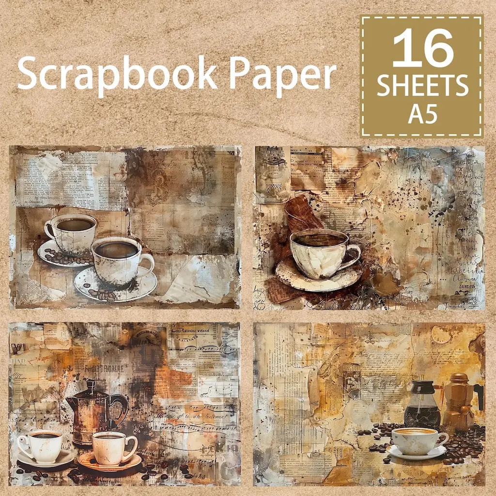 Papier Scrapbooking Café