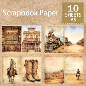 Papier Scrapbooking Cowboy