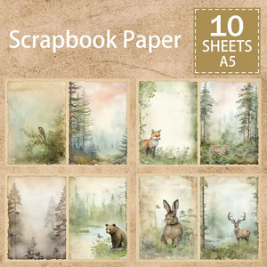 Papier Scrapbooking Nature