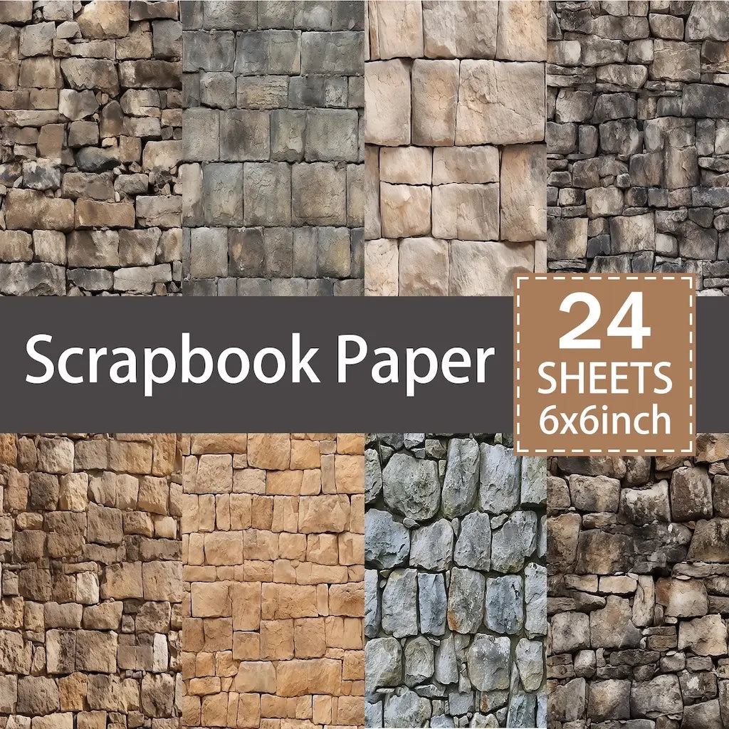 Papier Scrapbooking Pierre