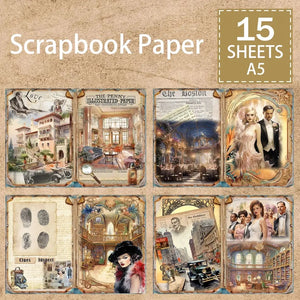 Papier Scrapbooking Policier