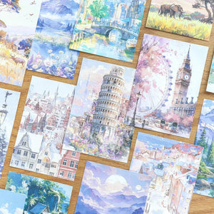 Papier Scrapbooking Thème Voyage