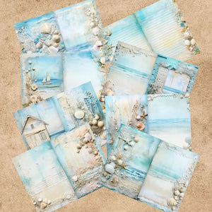 Papier Scrapbooking de Mer