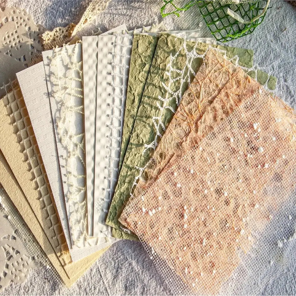 Papier Tissu Scrapbooking Clair