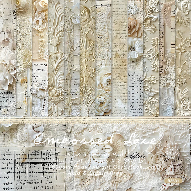 Papier Gaufré Scrapbooking