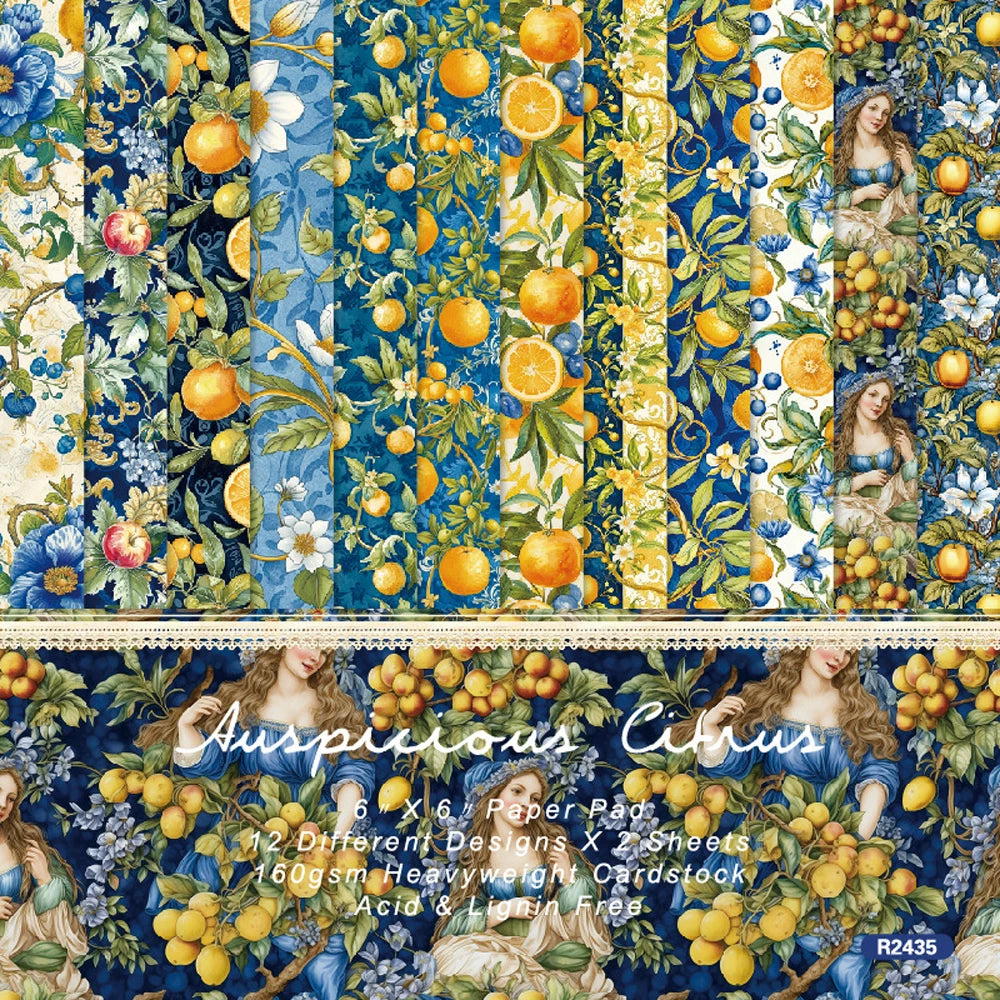 Papier Scrapbooking Orange