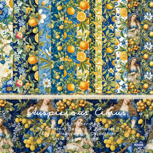 Papier Scrapbooking Orange