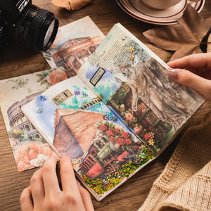 Papier Scrapbooking Voyage