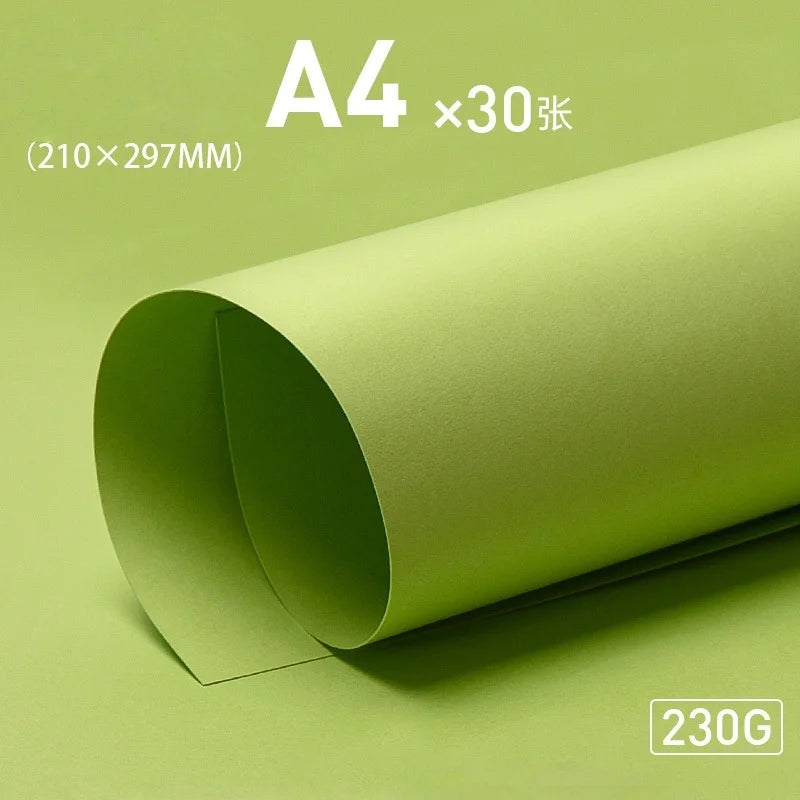 Papier pour Scrapbook Vert