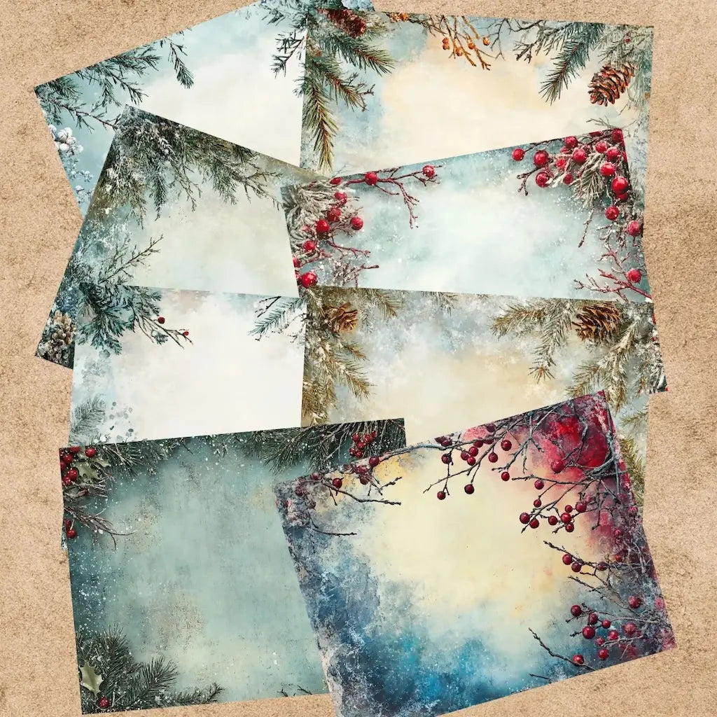 Papier de Fond Scrapbook