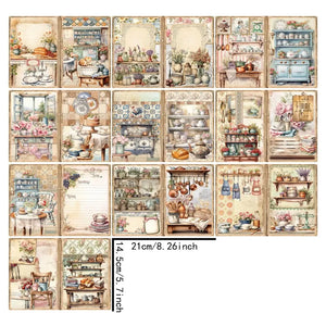 Papier de Scrapbook Cuisine