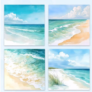 Papier de Scrapbook Plage