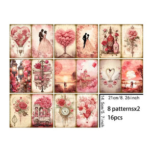 Papier de Scrapbooking Amour