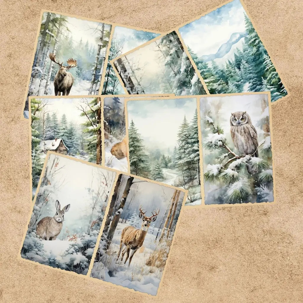 Papier de Scrapbooking Animaux